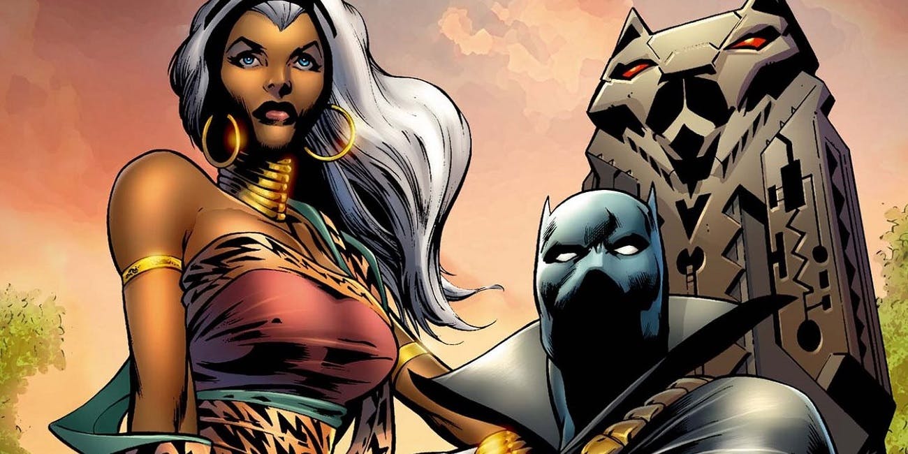 Storm-and-Black-Panther-marriage